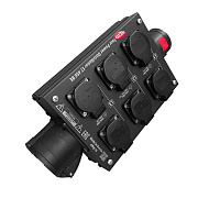 Туровый дистрибьютор питания в черном исполнении ET 406 BE